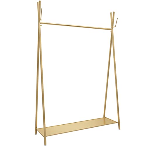 änder Robuster Metalländer Moderner Einzelhandelsänder Große Garderobe Für Kleine Räume Gold Größe X 40 X 165 cm 100