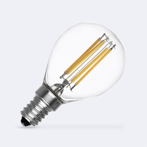 LEDKIA LIGHTING LED-Glühbirne Filament E14 6W 720 lm P45 Neutrales Weiß 4000K 300