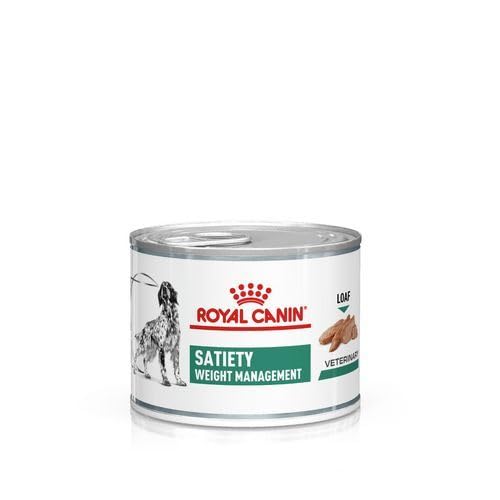 Royal Canin Satiety Weight Management 12 x 200 g Diätalleinfuttermittel für Adulte Hunde Kann zur Verringerung von Übergewicht beitragen Hoher Proteingehalt Mousse