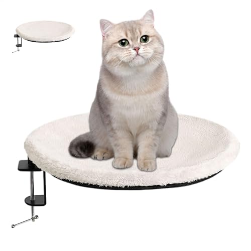 Katzenbett Für Schreibtisch - Cat -Bett Katzenbett Katzenschreibtisch Perch Cat Nest Bett Schreibtisch Katze Hängemattenbett Katzen Gemütlich Haustier Nest Katzentisch Katzen Katzenkatze Katze Katz