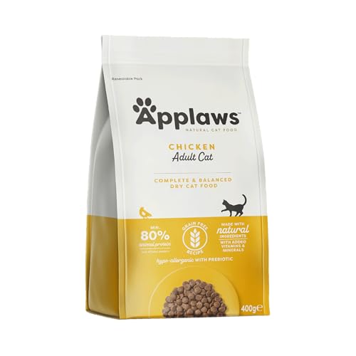 Applaws Katze Trockenfutter mit Hühnchen 1er Pack 1 x 400 g