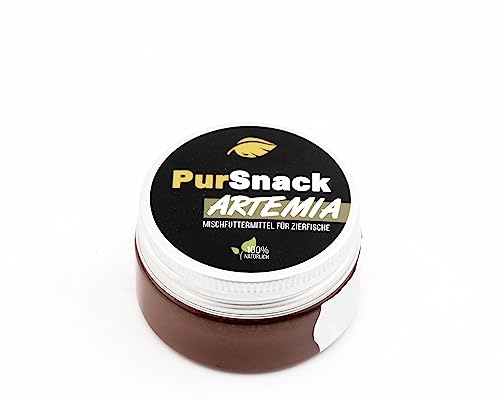 NatureHolic - PurSnack - Artemia I für Garnelen und Zwergkrebse I für Minifische und Jungfische I perfekte Aufzuchtfutter I Optimale Nährstoffquelle I 25 ml