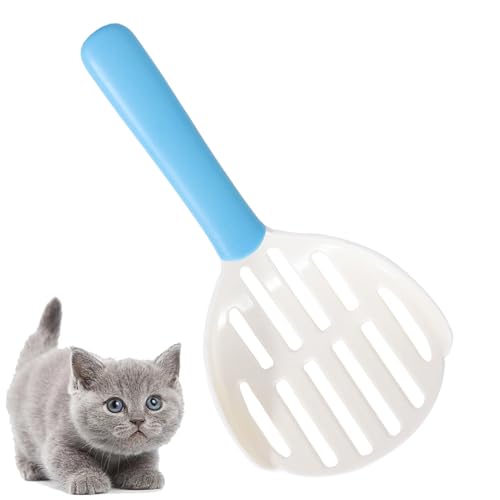 Speed Sifter Streuschaufel Streusieb langlebige Schaufel Kotschaufel Katzenschaufelhalter tiefe Schaufel und langer Griff für einfaches Sieben von Katzenkot
