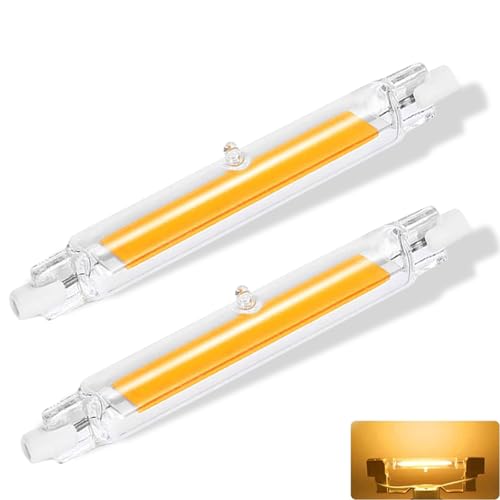 GDYOD R7S LED 118mm Dimmbar 20W Lampen Ersatz für 200W Halogenlamp Naturweiß 4500K 2000LM 360 Abstrahlwinkel Kein Flackern 2er Pack