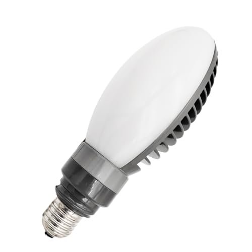 QLEE 50w LED-Straßenlaterne Glühbirne E27 E40 Große Basis Lagerleuchte 5700k Tageslicht Weiß Outdoor Indoor Garage Fabrik High Bay Scheunenlicht Einstellbar 350 Grad drehbar 5500 lm 500w Äquivalent