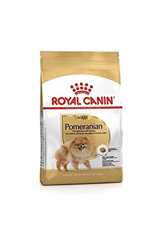 Royal Canin Pomeranian Adult 3 kg Alleinfutter für Hunde Trockenfutter für Erwachsene und Senioren ab dem 8. Monat angepasster Mineralgehalt