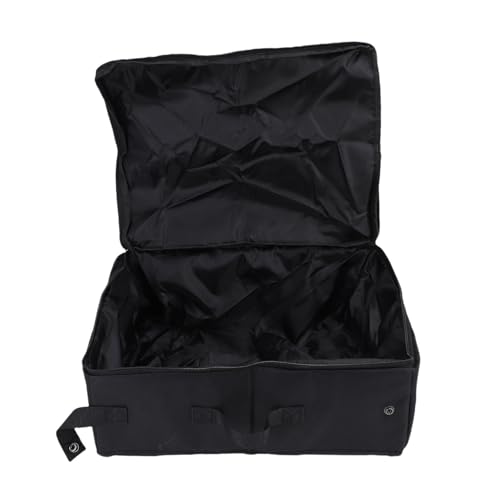 Pssopp Tragbare Katzen-Reisetoilette Standard-Katzentoiletten Leichter Zusammenklappbarer Katzentoilette für Autoreisen Hotelaufenthalte Autofahrten Tragbare Katzen-Reisetoilette Großes