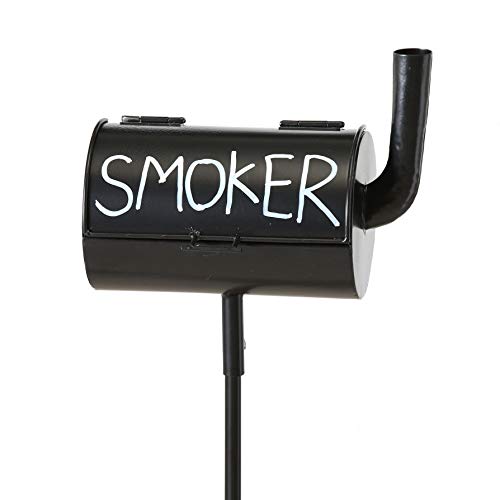 Spetebo Aschenbecher Smoker mit Erdspieß - 115 cm - Ascher Stehascher Standaschenbecher Sturmaschenbecher