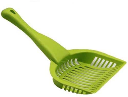 Katzenstreuschaufel Kunststoff Streuschaufel Schaufel Katze Hund Sand Sand Sieb Sieb Reinigungswerkzeug mit Säuglingsnahrung Sceage Pflege Sand Abfallschaufel handlich und professionell