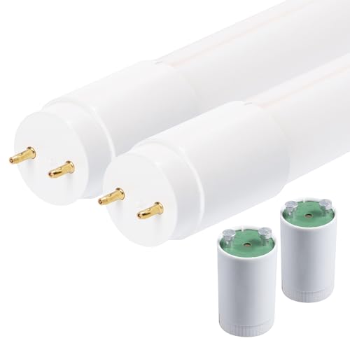 proventa Röhre 60cm 2er Pack 6W 1.100 neutralweiß 4.000K mit für KVG VVG