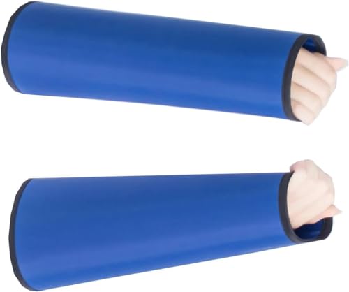 KJoBDwz Röntgen-Schutzschürze Röntgen-Schutzkleidung aus Blei Armschutz aus Blei for den Strahlenschutz bei Röntgen- MRT- und CT-Strahlen 0 35 mmpb 0 5 mmpb 0.35mmpb