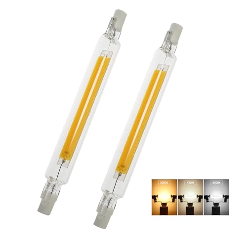 Aseoacc 10W   Ersetzt 100W Halogen   1200 Lumen Licht   CRI 90   Stromsparend 30.000h Lebensdauerß 3000 K 78 mm