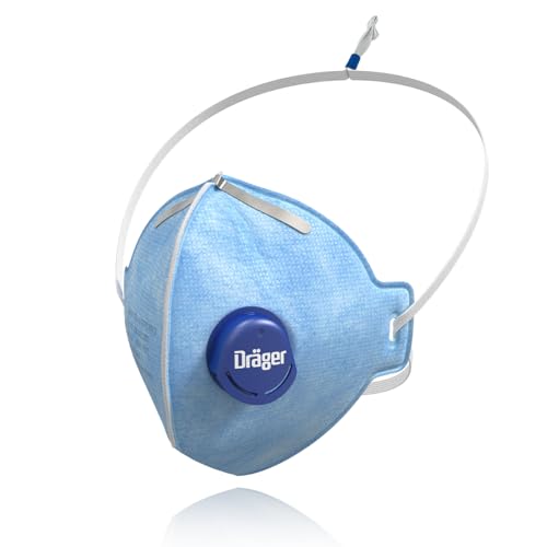 Dräger X-plore 1720 V Staubmaske FFP3 Atemschutz mit Ventil Einheitsgröße 3 Stück