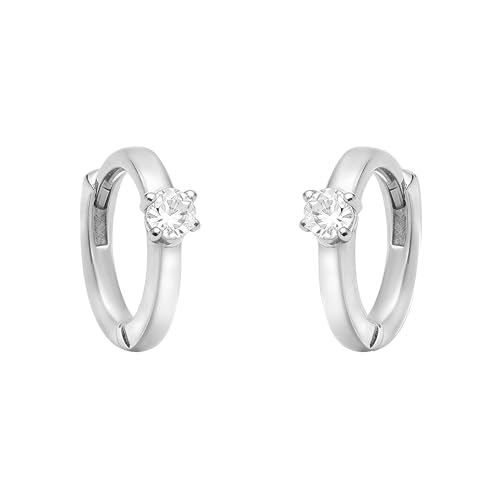 SOFIA MILANI - Damen Ohrringe 925 Silber - Zirkonia Creole - E1767