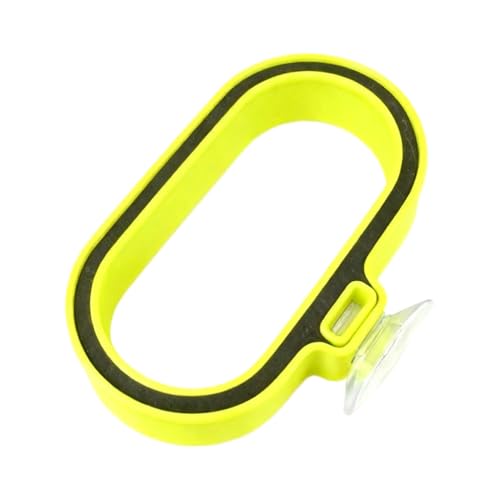 Fischfutterautomat - Mit Saugnapf Als Futterbehälter Und Befestigung Aufsatz Für Fischfütterung Für Familie Freunde Aquarienliebhaber Mit Salzwasserbecken Für Innen- Und Außenbereich Zu