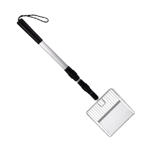 Generisch Hühnerkotschaufel Chicken Poop Scooper Hühnerstall Rechen Dehnbare Streuschaufel Für Hühnerstall Hühnerstallzubehör Streusiebschaufel Zum Trennen Von KOT Und Schmutz Vom Sand
