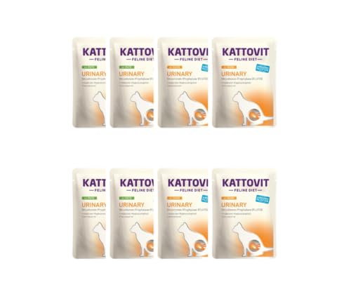 Kattovit Urinary Frischebeutel Bundle 4 Sorten 8 x 85g