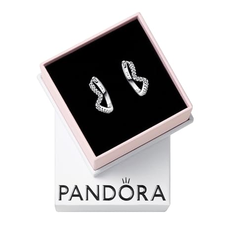 PANDORA Funkelnde Welle aus Sterlingsilber Zirkonia in der Farbe PANDORA Timeless Collection 292545C01