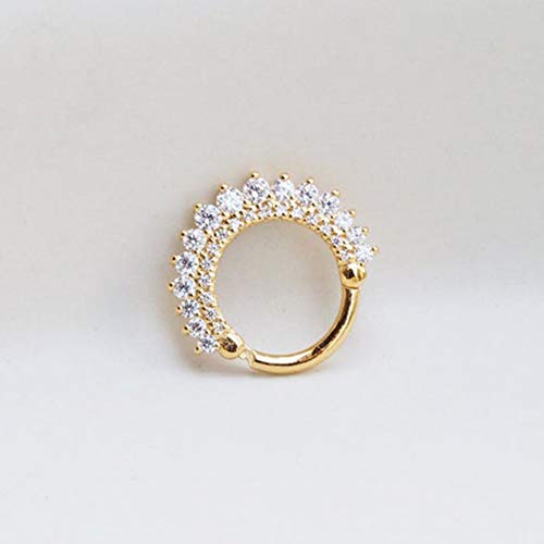 KJHFD Jewelry for Women Silberohrringe 1 Stück Ins Bling Creolen 925 Sterling Silber Charm Creolen für Frauen Männer Paare Pendiente Plata Ohrknochenschnalle Women s Jewelry