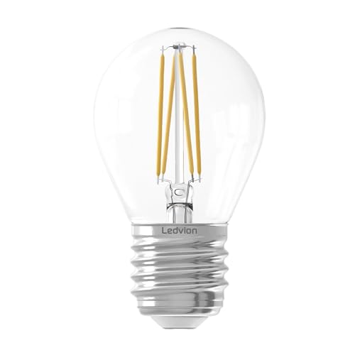 Ledvion E27 LED Lampen 1W 2100K 50 Lumen LED Lampen Vorteilspackung Leuchtmittel Strahler Clear Farben