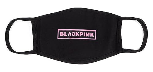 Lovelegis Staubschutz Stoff waschbar Mode Druck Design Modeaccessoires Mundabdeckung Geschenkidee Black Modell 47