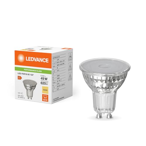 Ledvance Performance LED-Spot Reflektor GU10 PAR16 6.9W 620lm 120D - 830 Warmweiß Ersatz für 49W