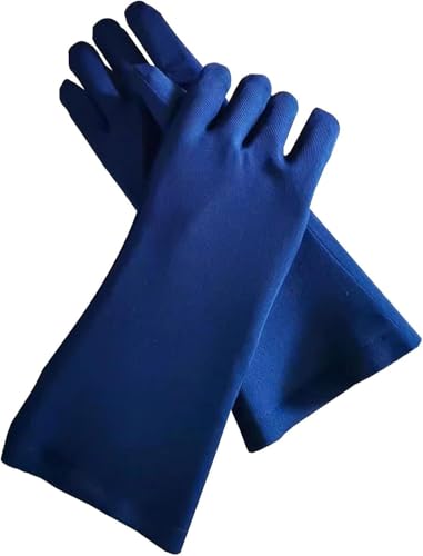 Kanduo Röntgen-Schutzkleidung Blaue Röntgenschutzhandschuhe aus Blei Röntgenschutzhandschuhe aus Blei for Zahn- und Tierkliniken 0.35mmpb