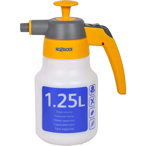 HOZELOCK - Spraymist Plus DrucksprÃ¼her 1 25 L Ideal fÃ¼r Innen- und AuÃŸen Metallpumpstab ergonomischer Griff mit Dauerbetriebsfunktion. FÃ¼r ideale Pflanzenpflege 4122P0000