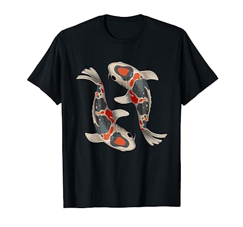 Koi TShirt schwimmende Nishikigoi Karpfen T-Shirt