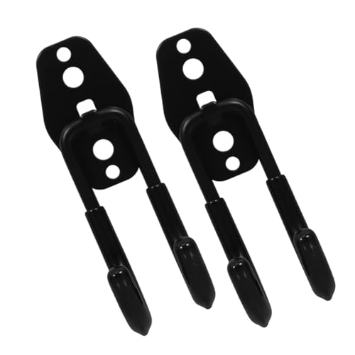 Artibetter 2 Stück Teiliges Wandhalter Robustem Mittelkohlenstoffstahl Langlebiger Gartenschlauchhalter mit Hoher Tragkraft Platzsparender Aufhänger für Garten Werkstattgeräte