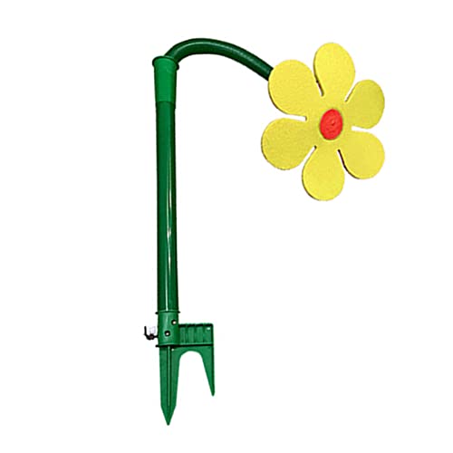 Aouln Blumengarten Wassersprinkler Sonnenduschen Lustige Pfeife Dekorative Gartenpfähle Tanzende Blumen Bewässerungssprinkler für Gartenbewässerung Rasenpflanzen Blumen
