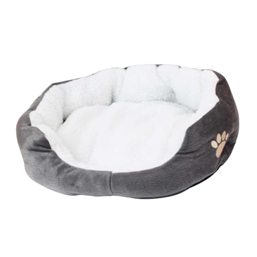 Generisch Hundebett Schlaf für AnimCompagnie Bett für Haustiere Die ursprüngliche Katze und Donut -Hunde Curmant Bett mit flauschigem Fell Bestes Bett an kleine Taill -Hunde angepasst