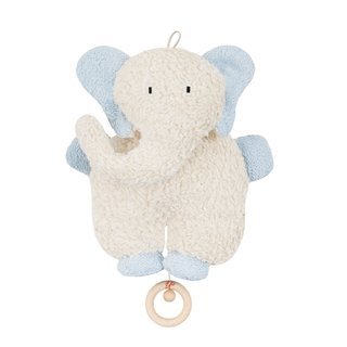  Elefant hellblau organic