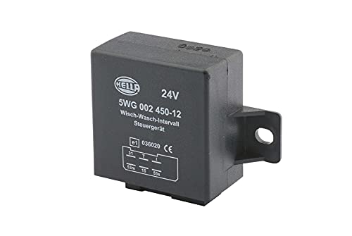 HELLA 5WG 002 450-121 Relais Wisch-Wasch-Intervall - 24V - 6-polig - mit Halter