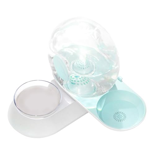 Automatischer Trinkwasserspender Für Katzen - Lebensmittelechter Und Auslaufsicherer -Trinkwasserspender Mit Siphon-Technologie - Automatischer Trinkbrunnen Und Futterautomat Für Welpen Kätzchen K