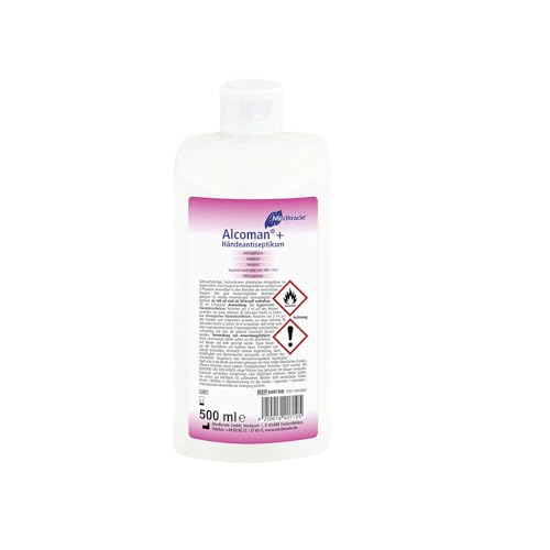 Meditrade 00978D Alcoman Händedesinfektionsmittel 500 Flasche