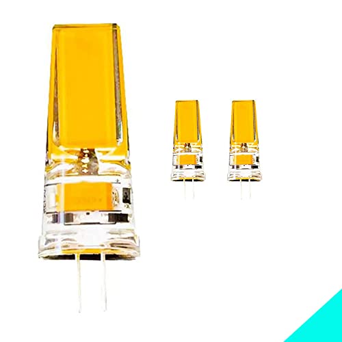 G4 LED Lampen 12V AC 5W LED G4 Leuchtmittel 2700-3000K Warmweiß 500LM LED Birnen Glühbirne Ersatz 360 Abstrahlwinkel Kein Flackern Energiesparlampe Nicht Dimmbar Stiftsockellampe Glühbirnen 3er Pack