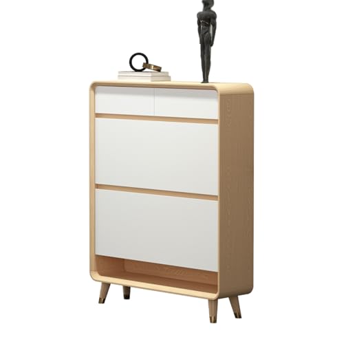 2 Klappschubladen 2 Schubladen Bauernhaus vertikales Schuhregal für Schrank Türrahmen Garage Wohnzimmer 120x 60x 25 cm 47 2x 23 6x 9 8 Zoll 120x 90x 18 5 cm 47 2x 35 4x 7 3 Z