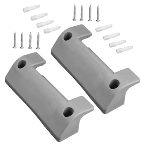 YARNOW 1 Satz Aufbewahrungshalter Für Schlauchhaken Schlauchaufhänger Mit Zapfen Gartenschlauchhalter Gestell Wasserschlauch Organisator Für Plastik Grey