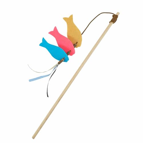 Nobby Fische Filz Holz tab 46 cm Band 90 cm