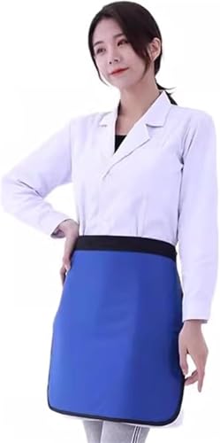 KAnduo Röntgen-Schutzkleidung Röntgenschürze Strahlenschutzschürze for Zahnärzte quadratische Abdeckung for Röntgenstrahlenschutz 45 x 45 cm 0.5 mmpb