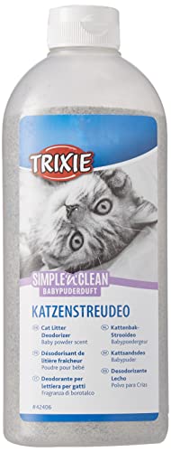 Trixie 42406 Simple n Clean Katzenstreudeo Babypuderduft 750 g