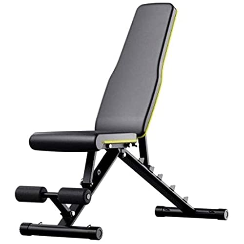 XDLEDMKIZ multifunktionale Sit up Bank klappbare Bauchmuskelbrett für den Innenbereich Fitnesshandtuch für Krafttrainingücken Fitnessgeräte m