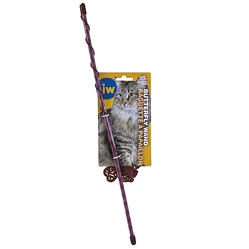 JW JW0471089 Cataction Butterfly Wand der Zauberstab um Seine Katze zu besetzen