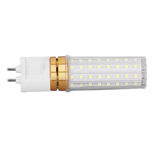 2 -Pin -Basis LED Maisbirne Hohe Helle Helligkeit Chip 2PCS Hochschaltete Rendering G12 LED 15W Maisbirne für die Straßenlagergarage Neturallicht