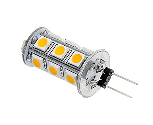 1fortunate lights 10pcs. DC12V GU4 G4 GY5.3 3W 1 8x505. 0SMD 180-220LM 3000K. Warmes weiÃŸes Licht LED Maislampen Leuchtfarbe Warm White