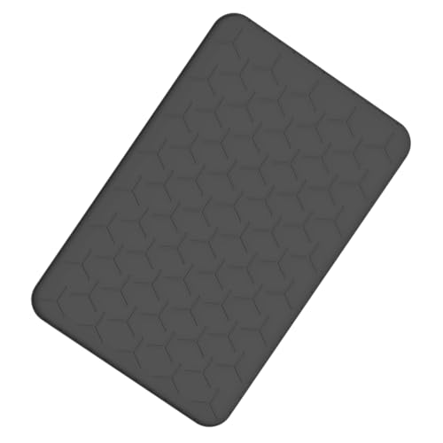 MZRAN Wasserdichte und rutschfeste Silikon-Katzenstreu-Matten für Tierfutter Schutz vor Verschütten leicht zu reinigen Bodenabdeckung Katzenfuttermatten