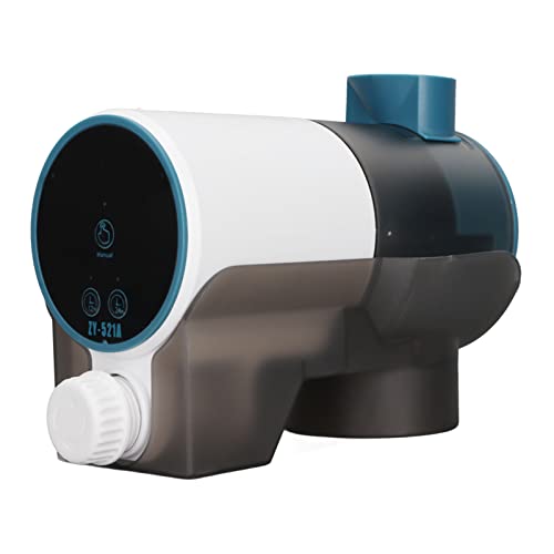 Jonlaki Automatischer Fischfutterautomat mit 2 Installationsmodi Zeitgesteuerter Fütterung und 200 Ml Fassungsvermögen für Aquarien Leise und Vielseitige Lösung für Fischarten