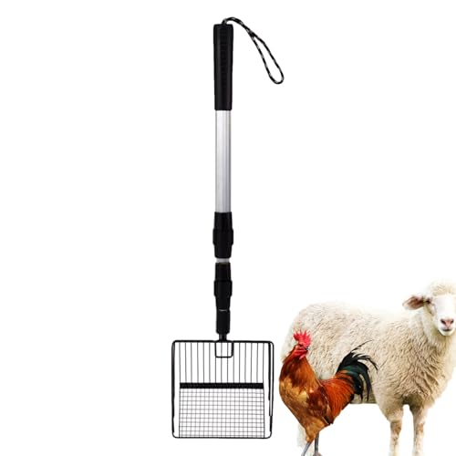 MWZBTG Hühnerstall Schaufel 106 cm Hühnerkotschaufel Hühnerstall Kotschaufel Hühnerkotschaufel Hühnerstreu Schaufel Hühnerstall Dehnbare Streuschaufel Hühnerstallzubehör