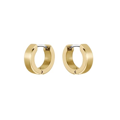 BOSS Jewelry Creolen für Herren Kollektion ODELL aus Edelstahl mit Gelbgold Beschichtung - 1580655